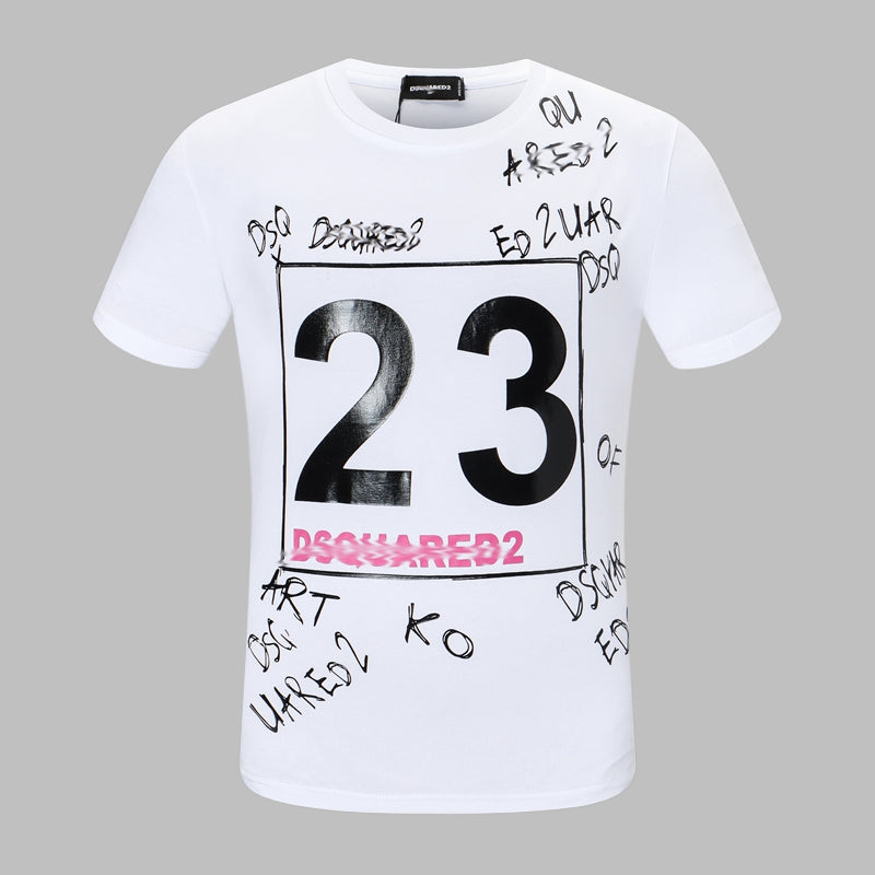 2025 DSQ2 Cotton Men's Short Sleeve T-Shirt