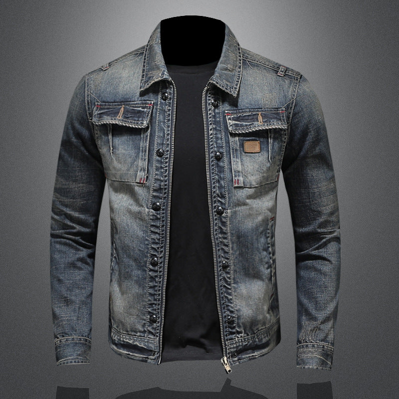 New DSQ2  Men's Fashion Denim Jacke
