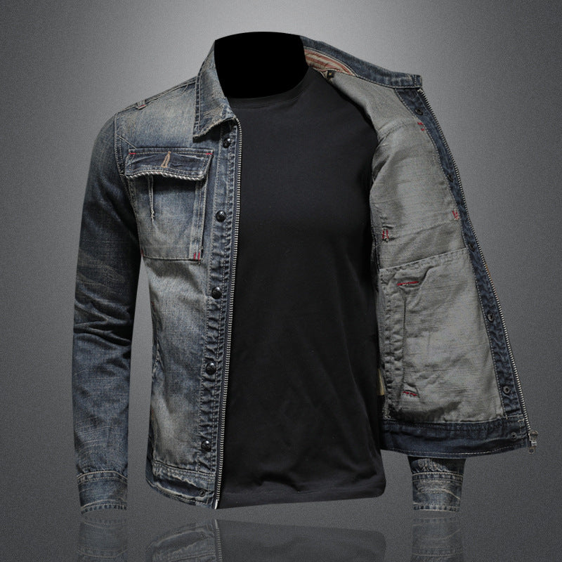New DSQ2  Men's Fashion Denim Jacke