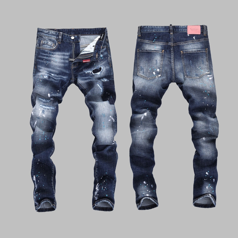 2025 DSQ2 Men's Ripped Jeans