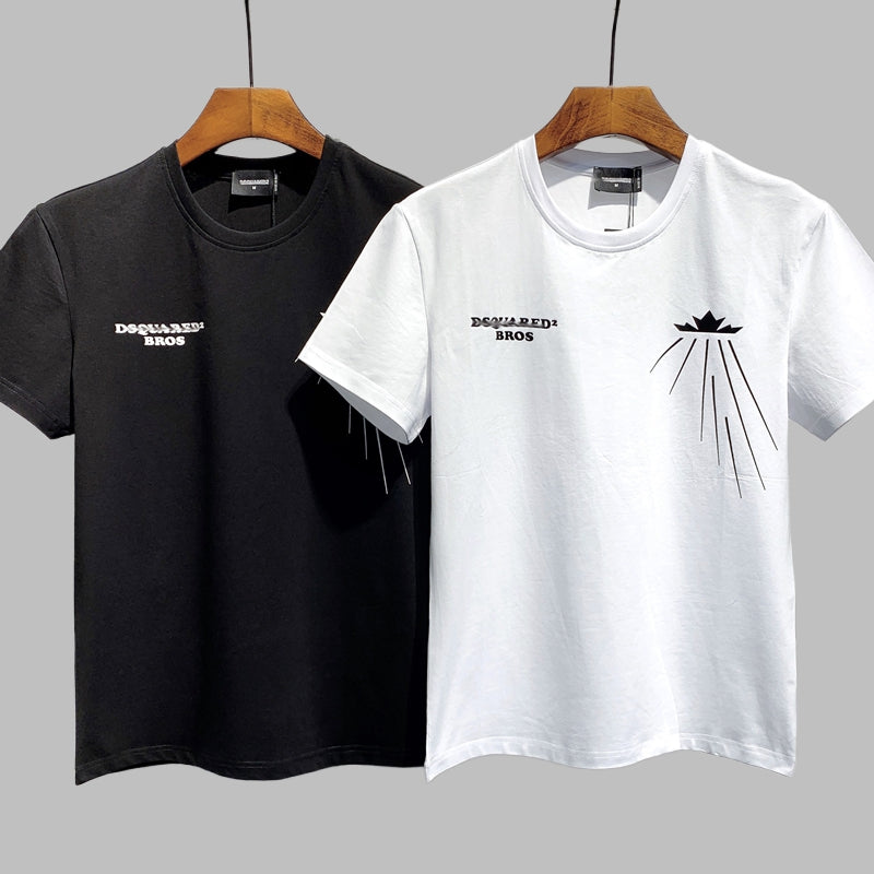 New DSQ2 Men's Graphic Short Sleeve T-Shirt