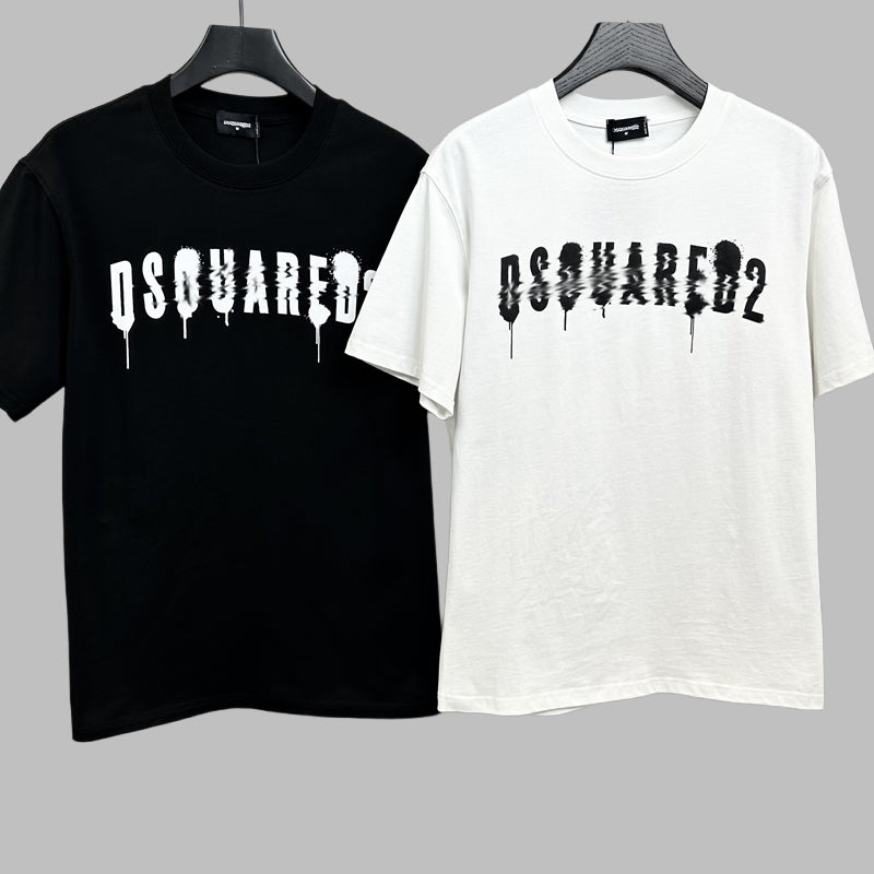 2025 DSQ2 Cotton Men's Short Sleeve T-Shirt