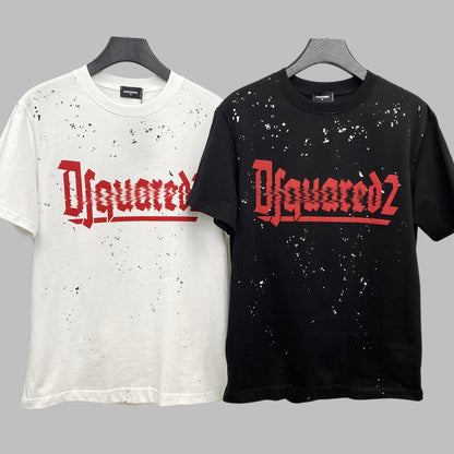 2025 DSQ2 Cotton Men's Short Sleeve T-Shirt