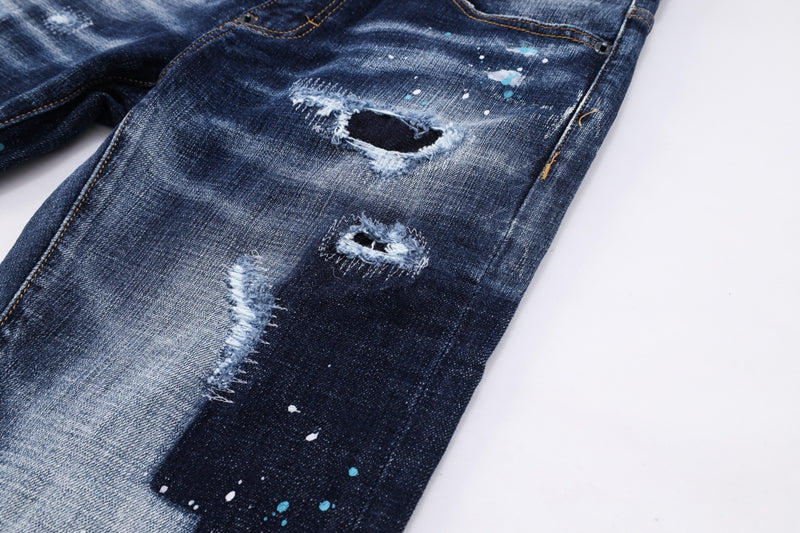 2025 DSQ2 Men's Ripped Jeans