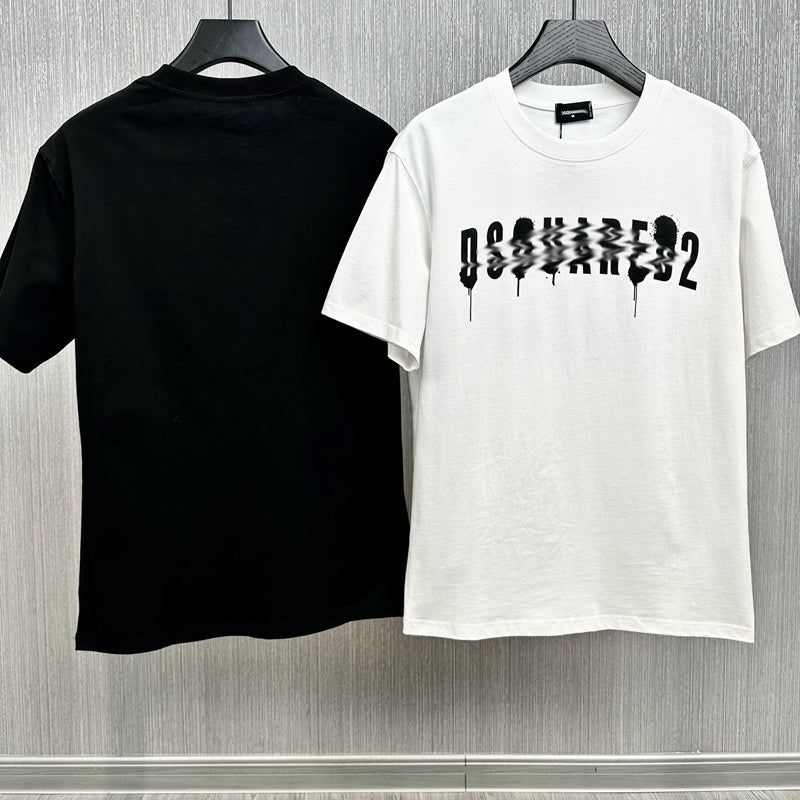 2025 DSQ2 Cotton Men's Short Sleeve T-Shirt