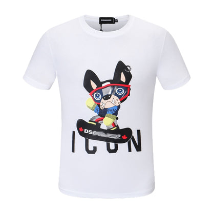New-DSQ2 Print 2025-14 Man T-shirt