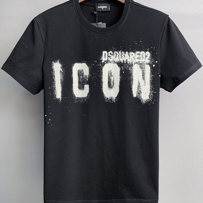 2025 DSQ2 Cotton Men's Short Sleeve T-Shirt