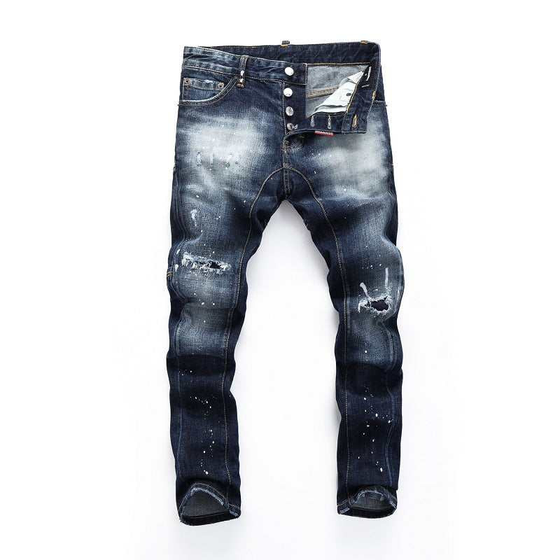 Nouveau pantalon en jean pour homme DSQ2-2025-30 Fashion Mip-Mop