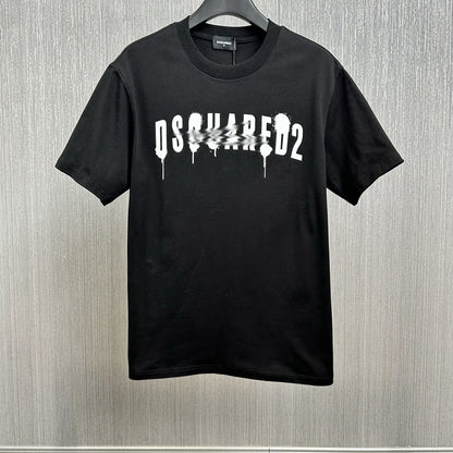 2025 DSQ2 Cotton Men's Short Sleeve T-Shirt