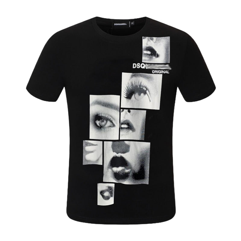 New-DSQ2 Print 2025-08 Man T-shirt