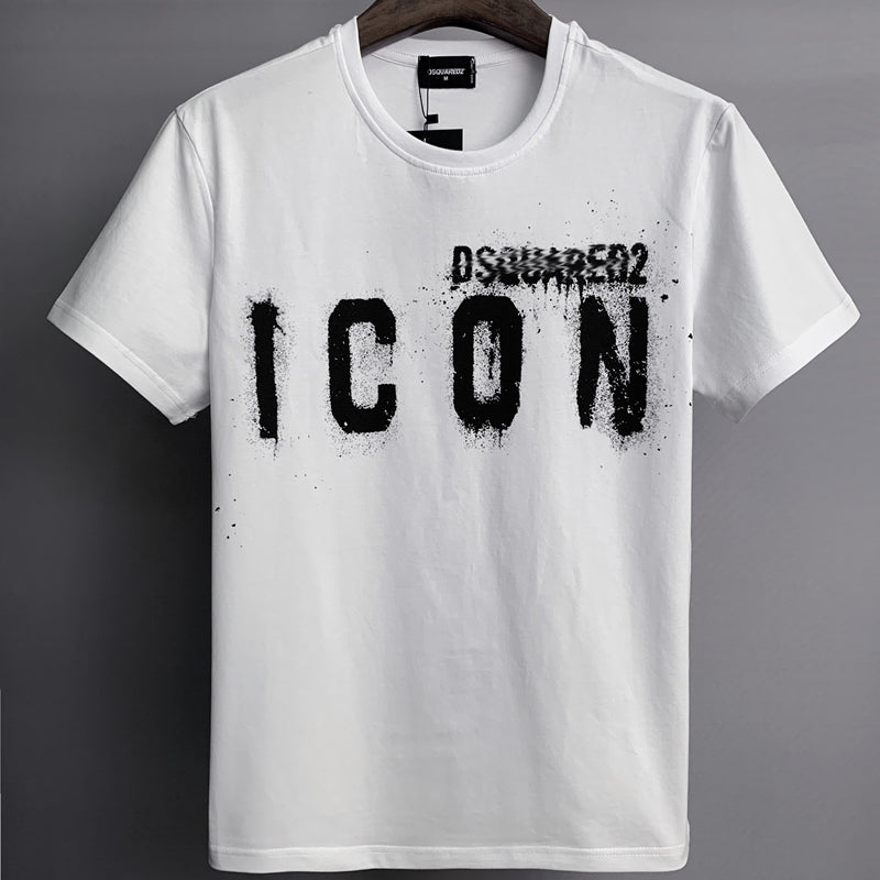2025 DSQ2 Cotton Men's Short Sleeve T-Shirt