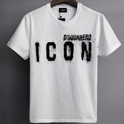 2025 DSQ2 Cotton Men's Short Sleeve T-Shirt