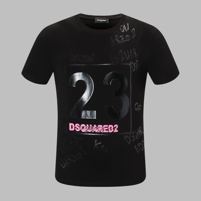 2025 DSQ2 Cotton Men's Short Sleeve T-Shirt