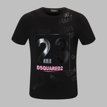 2025 DSQ2 Cotton Men's Short Sleeve T-Shirt