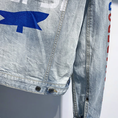 2025 New DSQ2 Men's Fashion Denim Jacke
