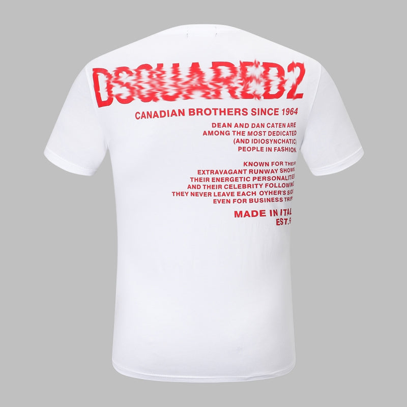 2025 DSQ2 Cotton Men's Short Sleeve T-Shirt