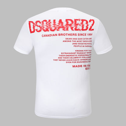2025 DSQ2 Cotton Men's Short Sleeve T-Shirt
