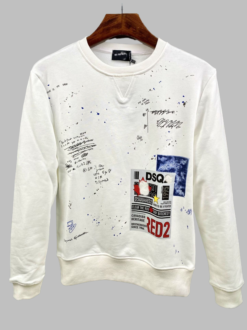 New DSQ2-2025 Men's Long Sleeve T-Shirt