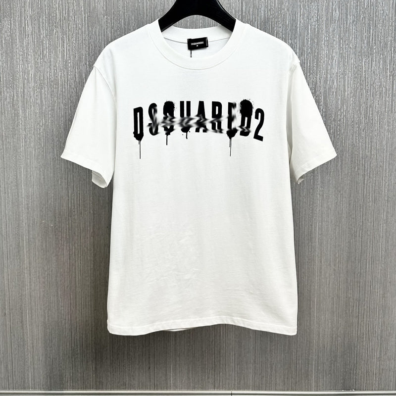 2025 DSQ2 Cotton Men's Short Sleeve T-Shirt