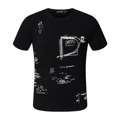New-DSQ2 Print 2025-03 Man T-shirt