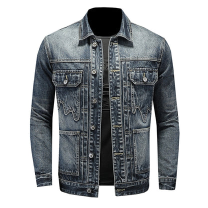 New DSQ2  Men's Fashion Denim Jacke