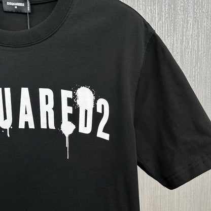 2025 DSQ2 Cotton Men's Short Sleeve T-Shirt