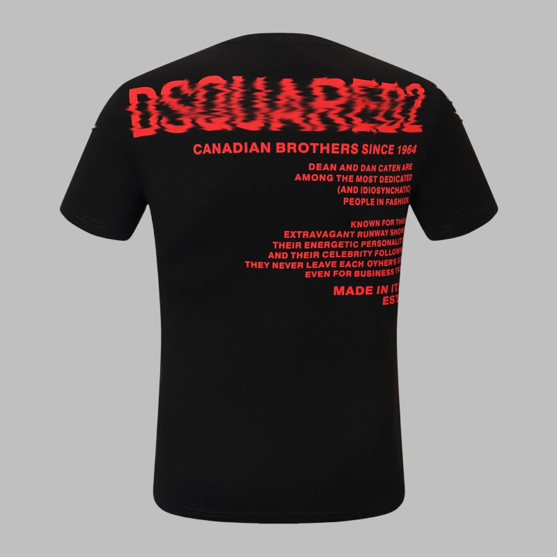 2025 DSQ2 Cotton Men's Short Sleeve T-Shirt