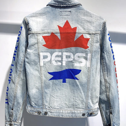 2025 New DSQ2 Men's Fashion Denim Jacke