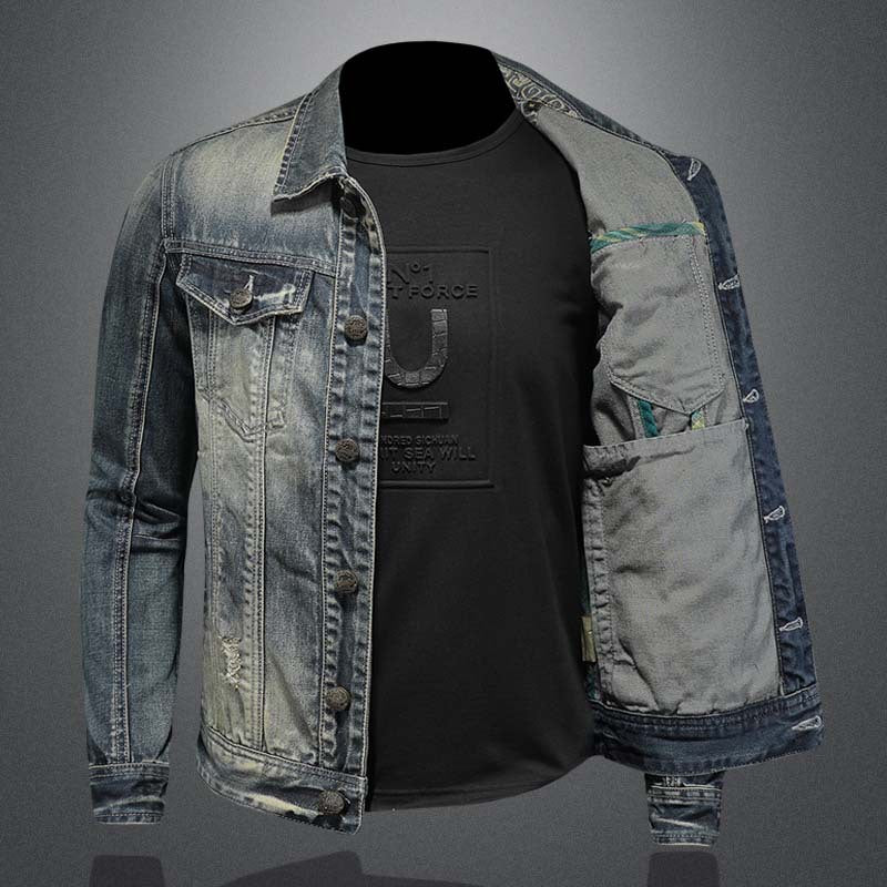 2025 DSQ2 Men's Fashion Denim Jacket