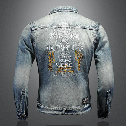 2025 DSQ2 Men's Ripped Denim Jacket