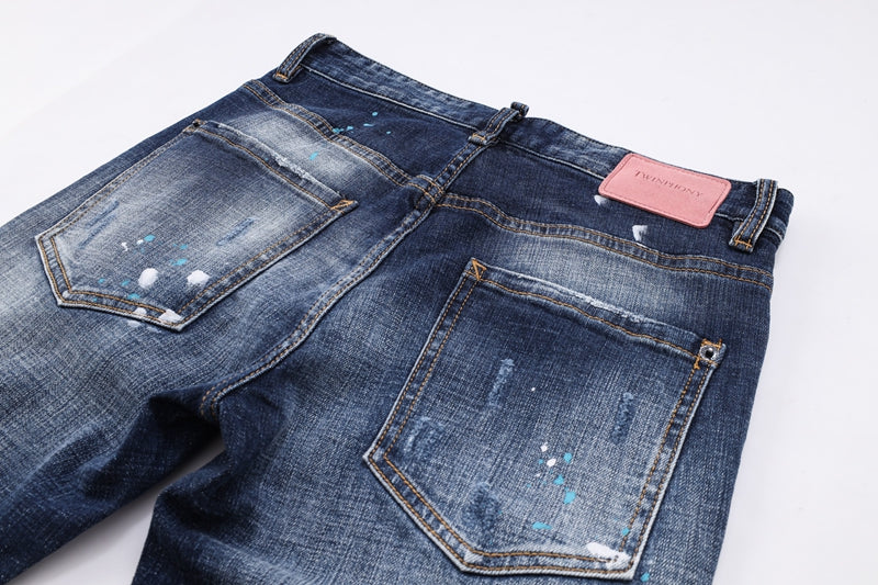 2025 DSQ2 Men's Ripped Jeans